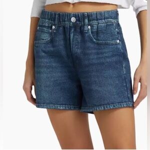 rag & bone Miramar Cotton Terry Walking Shorts - Seneca Blue - Size M